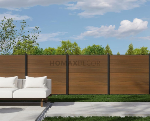 Capped-WPC-Fence-Set