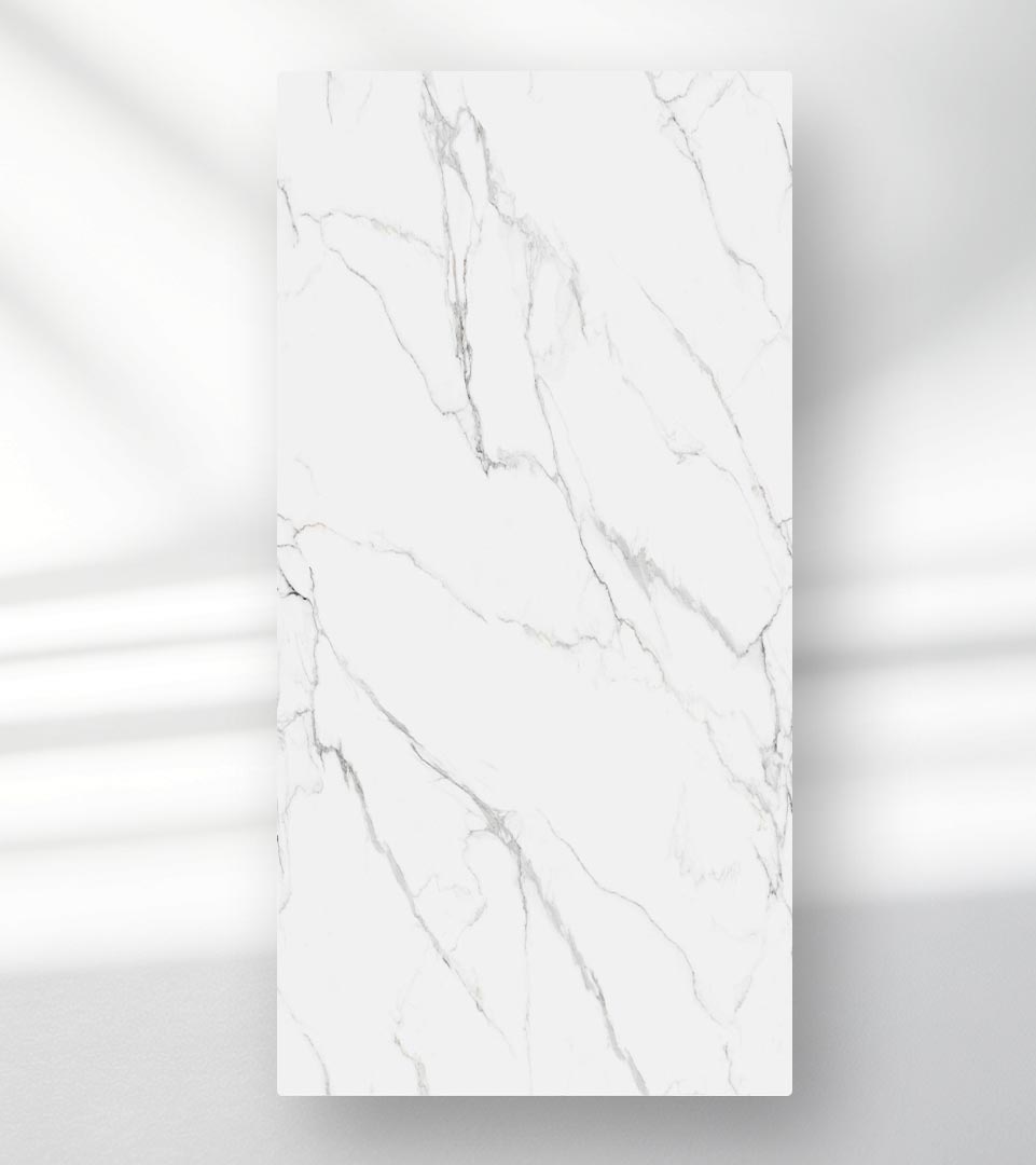 Milan White PVC Marble Sheet
